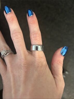 OURA ring - silver, size 6